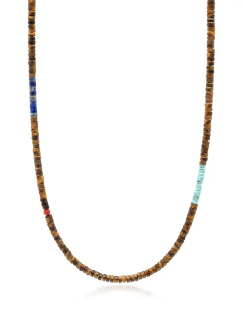 Nialaya Jewelry Heishi bead-chain necklace