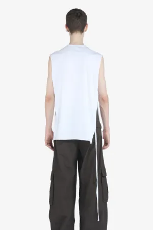 Side Split Cotton Vest
