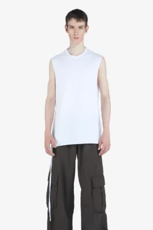 Side Split Cotton Vest