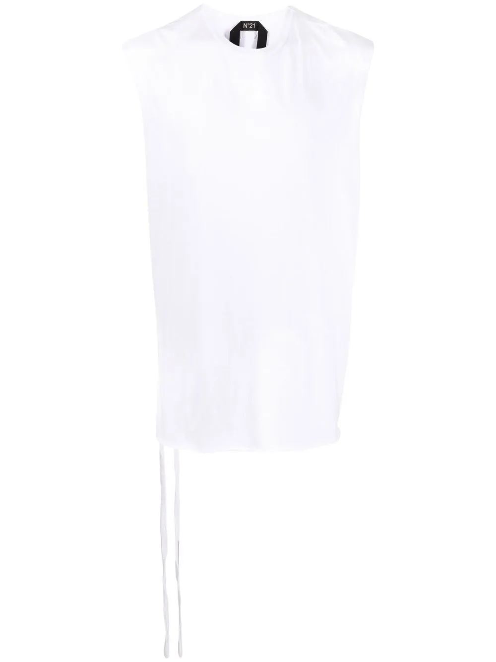 

Nº21 cotton tank top - White