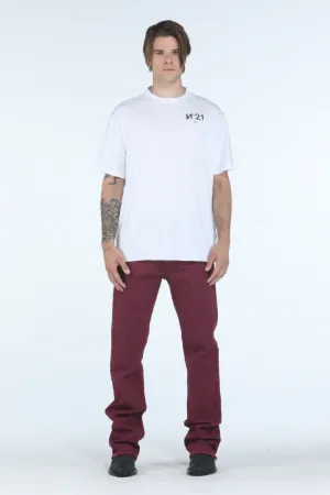 Slogan-Print Cotton T-Shirt