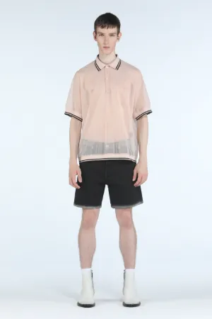 Sheer Polo Shirt