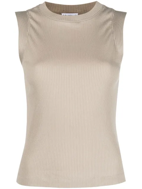 Brunello Cucinelli ribbed tank top