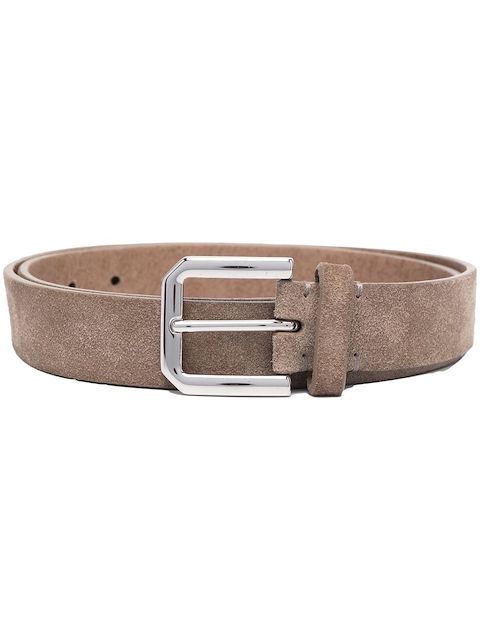 Brunello Cucinelli buckle-fastening leather belt 