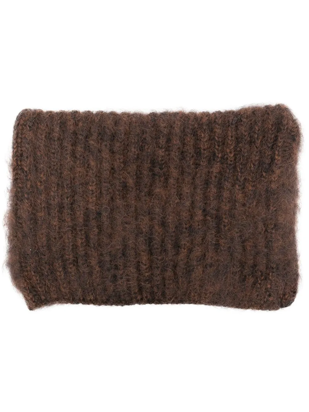 

KNWLS ribbed knitted hat - Brown