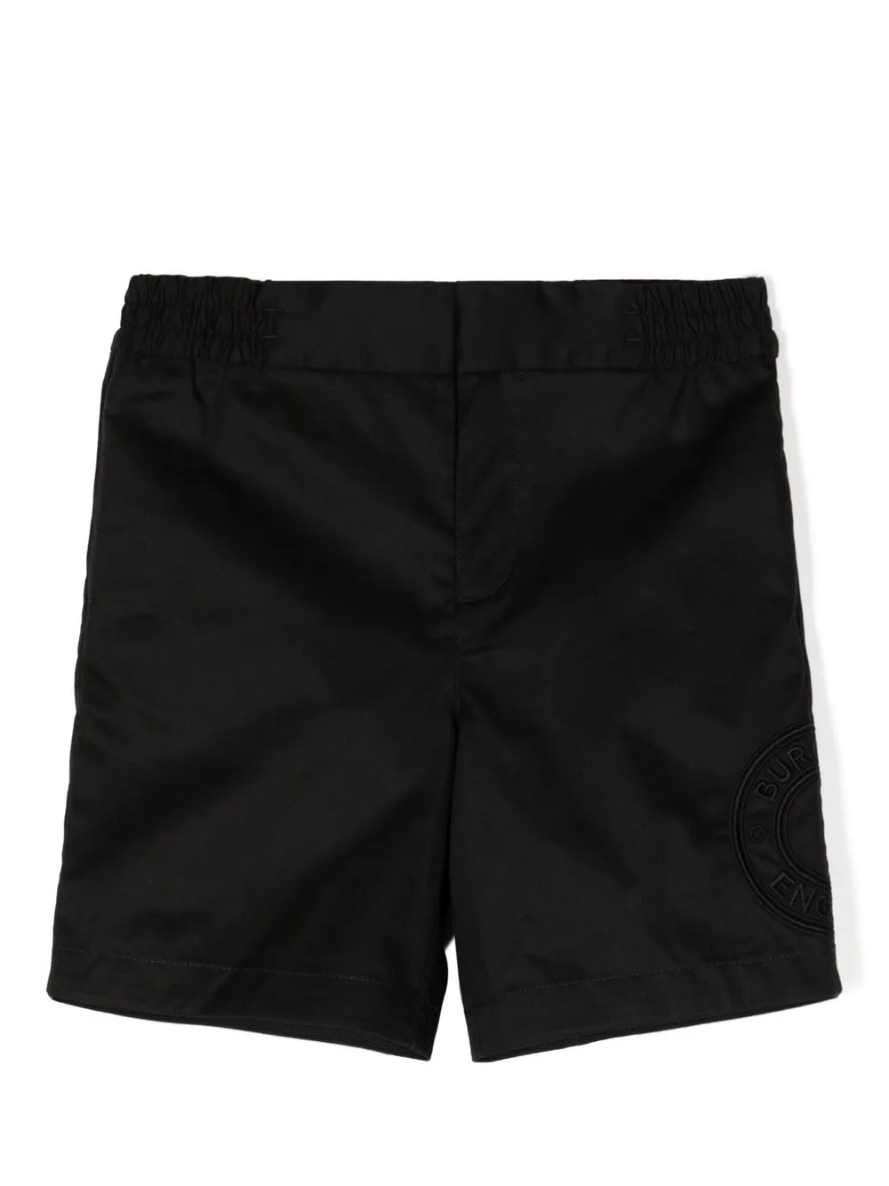 Burberry Kids Cotton Chino Shorts (6-24 Months) In Black
