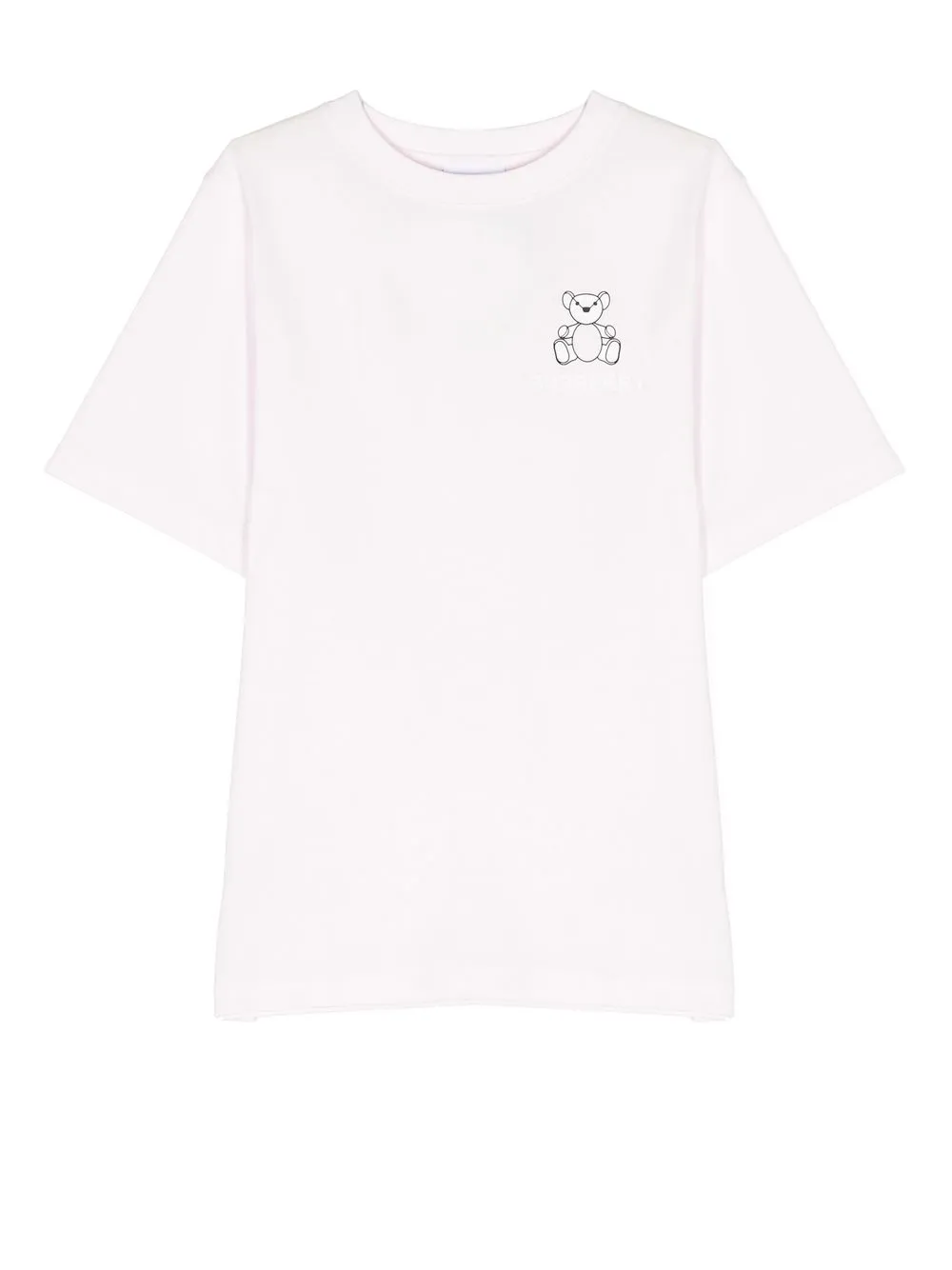 

Burberry Kids teddy bear-print cotton T-shirt - Pink