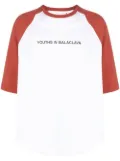 Youths In Balaclava logo-print round-neck T-shirt - White