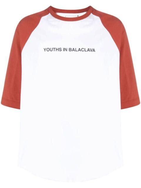 Youths In Balaclava 标语印花T恤