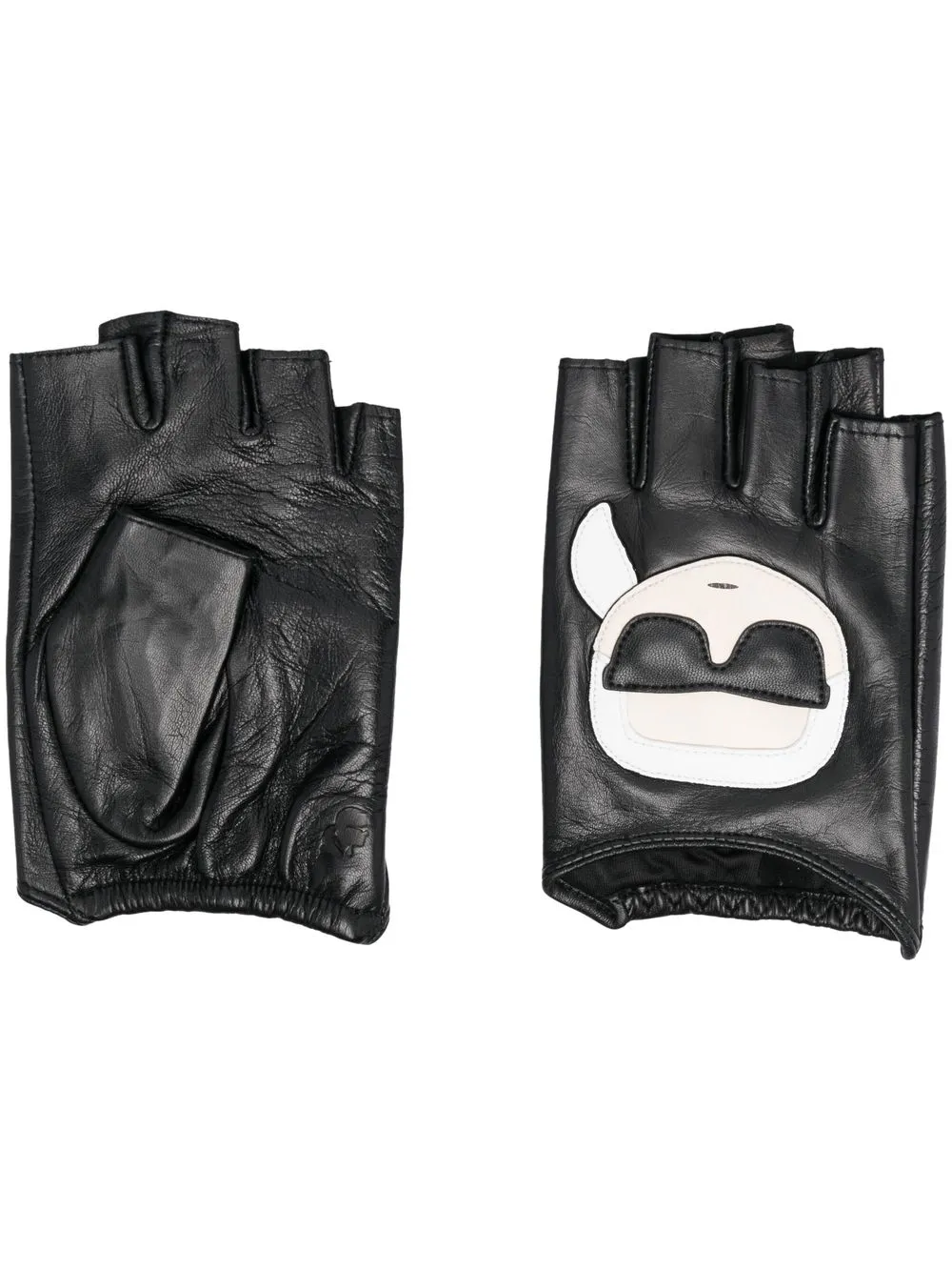

Karl Lagerfeld Ikonik fingerless gloves - Black