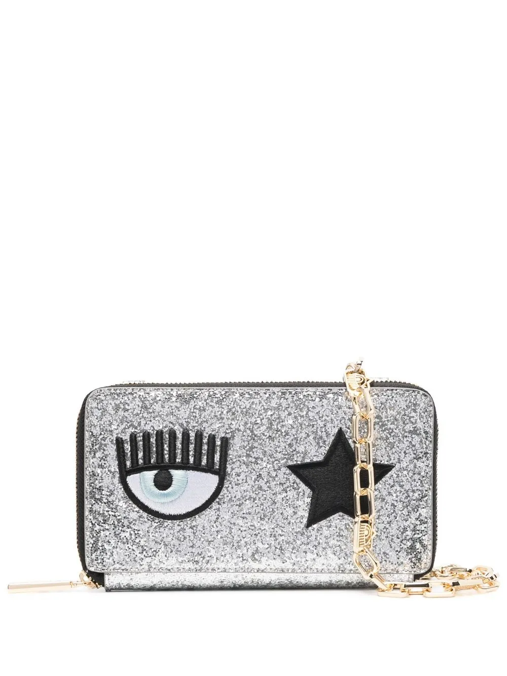 

Chiara Ferragni Eye Star shoulder bag - Silver