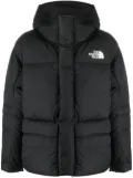 The North Face logo print padded jacked - Black
