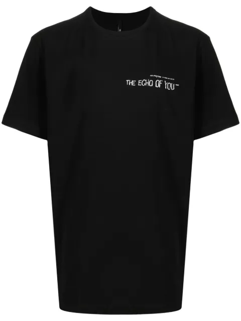 ISO.POETISM playera manga corta con estampado gráfico
