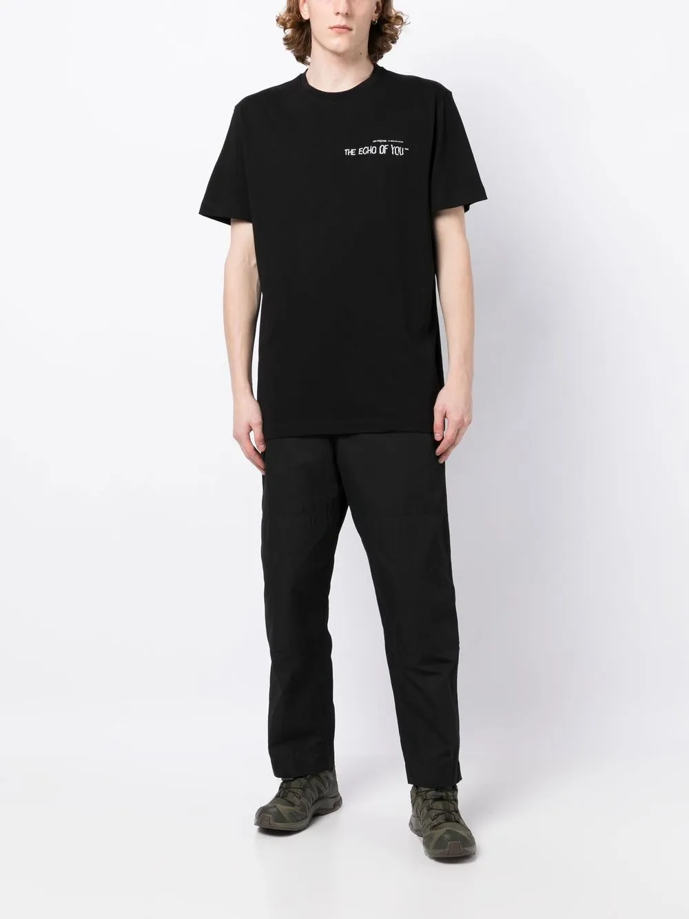 ISO.POETISM playera manga corta con estampado gráfico | Playeras | Image 2