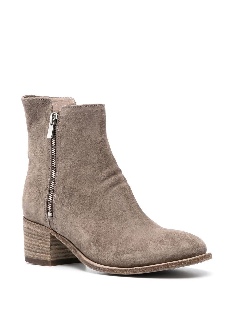 Shop Officine Creative Denner 112 Ankle Boots In Grey