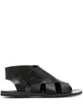 Officine Creative Itaca 15mm leather sandals - Black