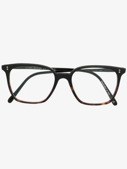 Oliver Peoples Bril met vierkant montuur