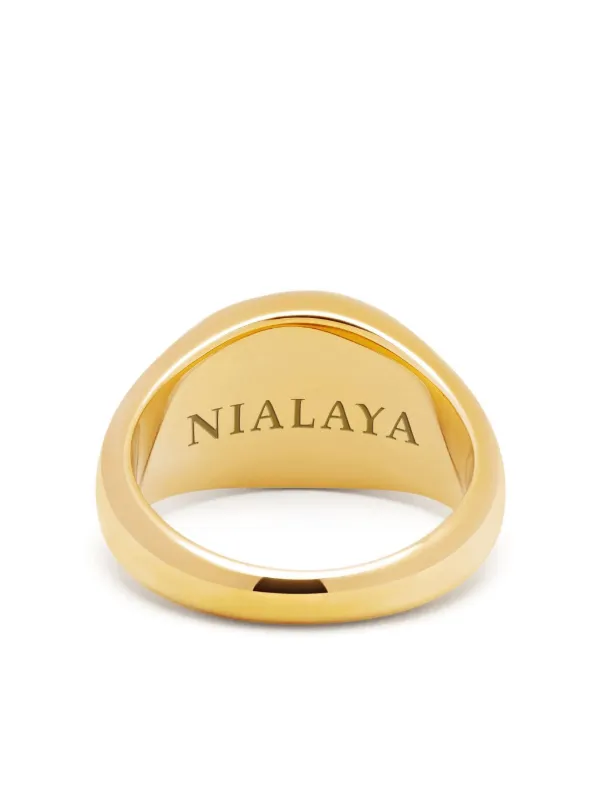 【Nialaya Jewelry】パンサーリング ゴールド 関税送料込 Nialaya Jewelry パンサーリング 通販 - FARFETCH