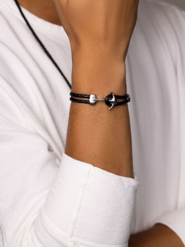 Miansai anchor store leather bracelet