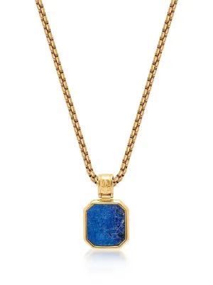 Nialaya Jewelry ターコイズペンダント ネックレス | シルバートーン 