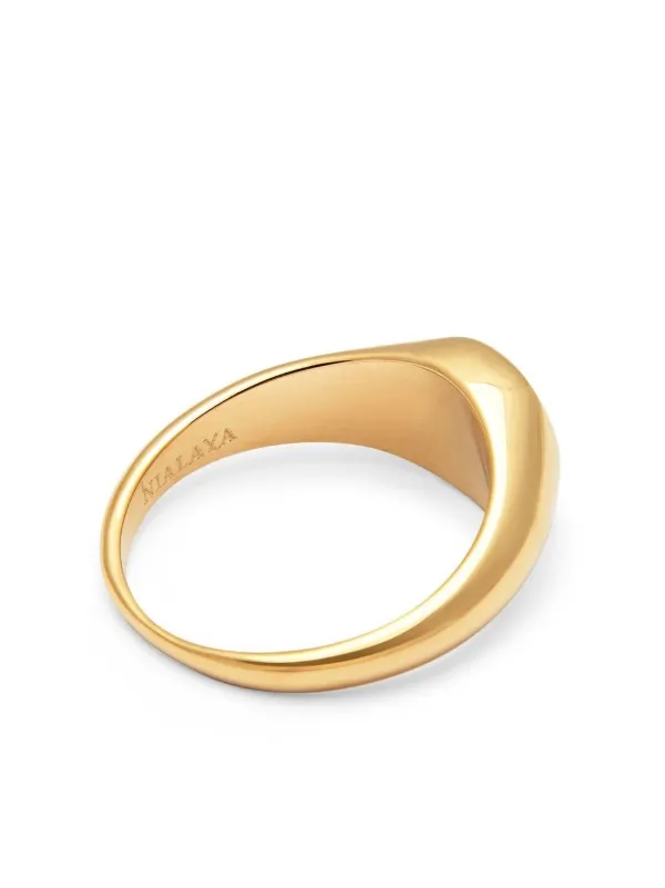 Mini on sale signet ring