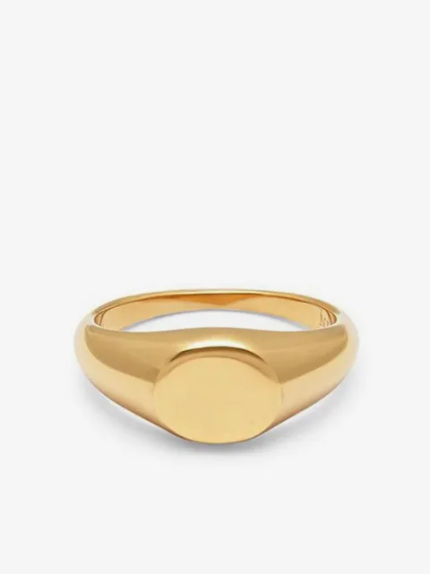 Nialaya Jewelry mini signet ring