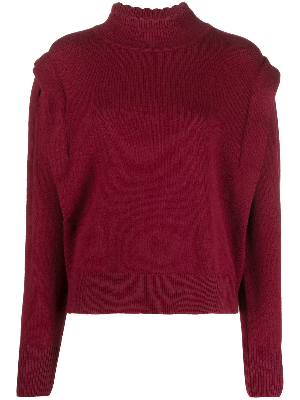 

Isabel Marant Étoile Lucile mock neck jumper - Red