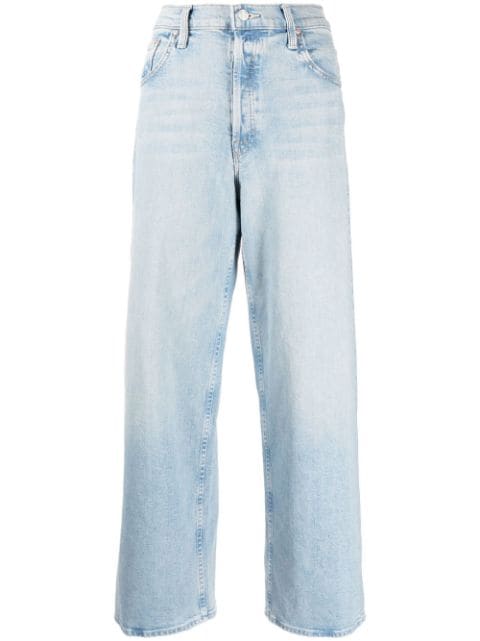 MOTHER - wide-leg cropped jeans