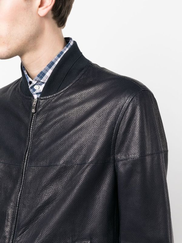 Brunello Cucinelli zip-up Leather Jacket - Farfetch