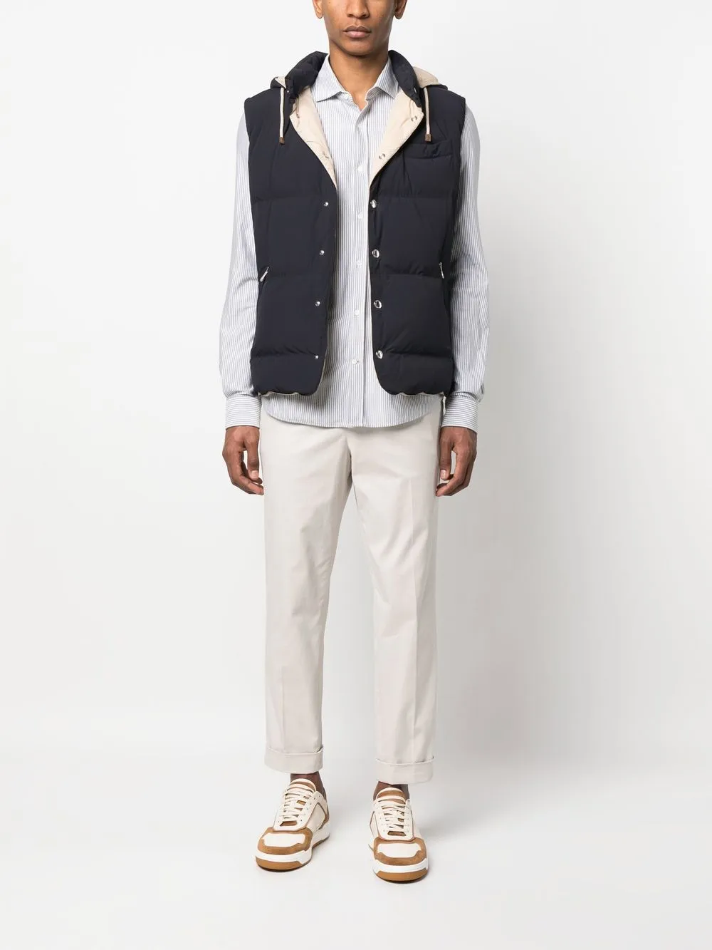 Brunello Cucinelli Straight trainingsbroek - Wit