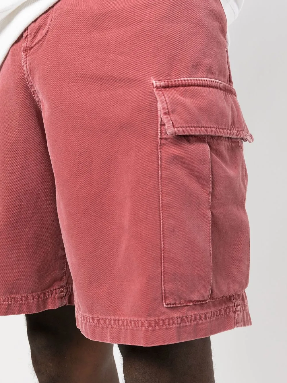 Brunello Cucinelli Halbhohe Bermudas In Red