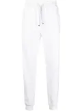 Brunello Cucinelli drawstring-waist track pants - White