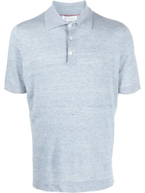 Brunello Cucinelli short-sleeve polo shirt
