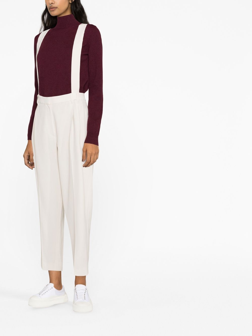 Brunello Cucinelli suspender tailored trousers Women