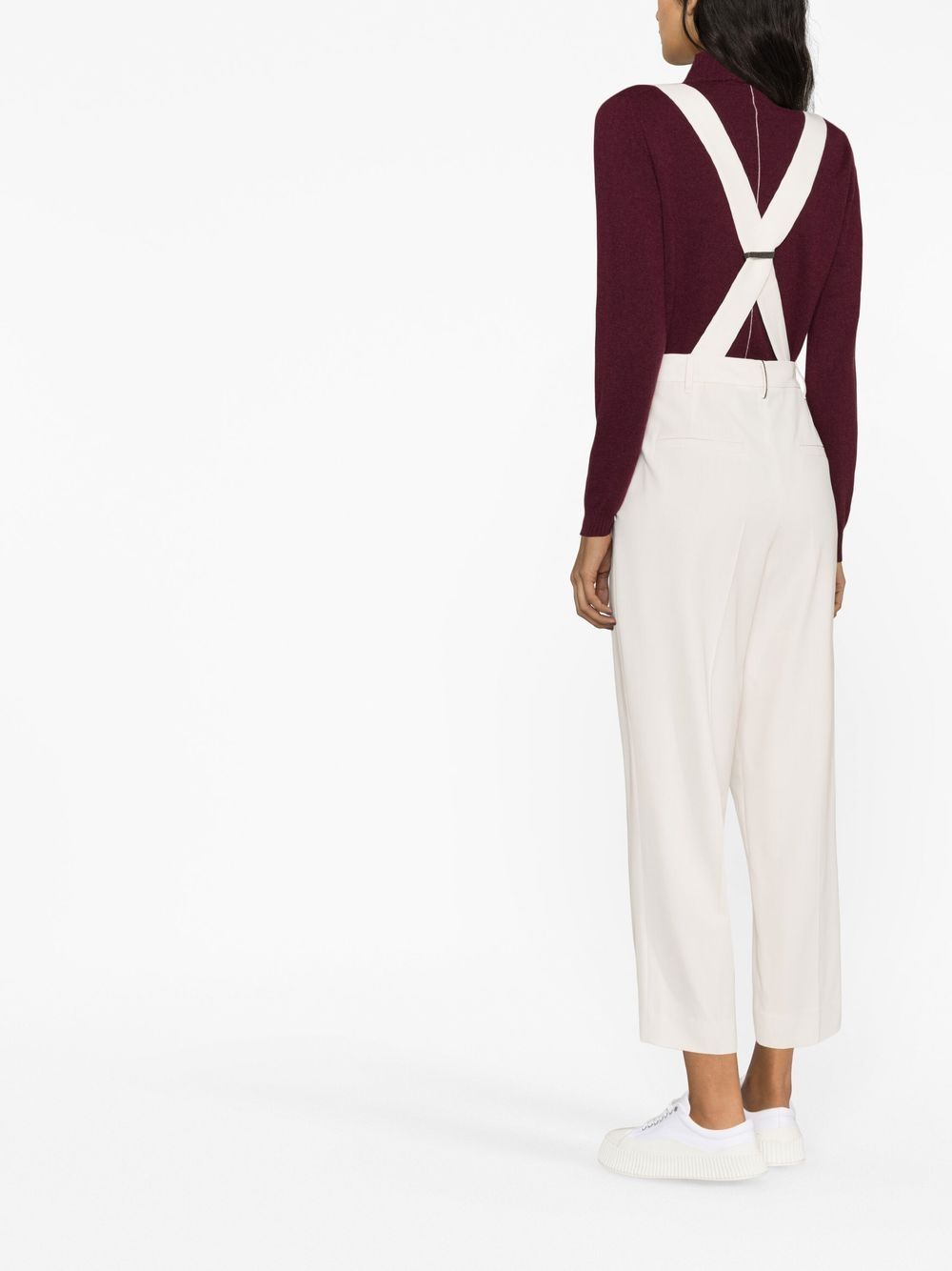 Brunello Cucinelli suspender tailored trousers Women