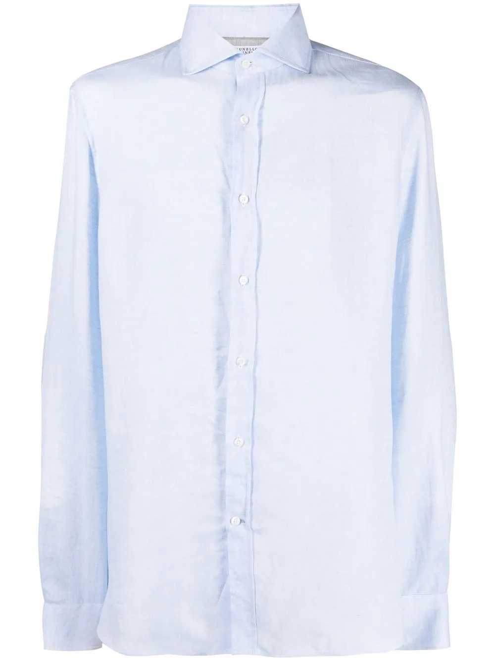 

Brunello Cucinelli button-up long-sleeve shirt - Blue