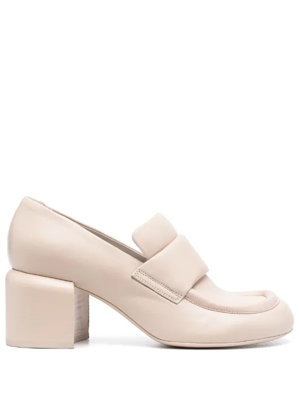 Officine Creative Ethel 011 Leather Loafers Neutrals FARFETCH AU