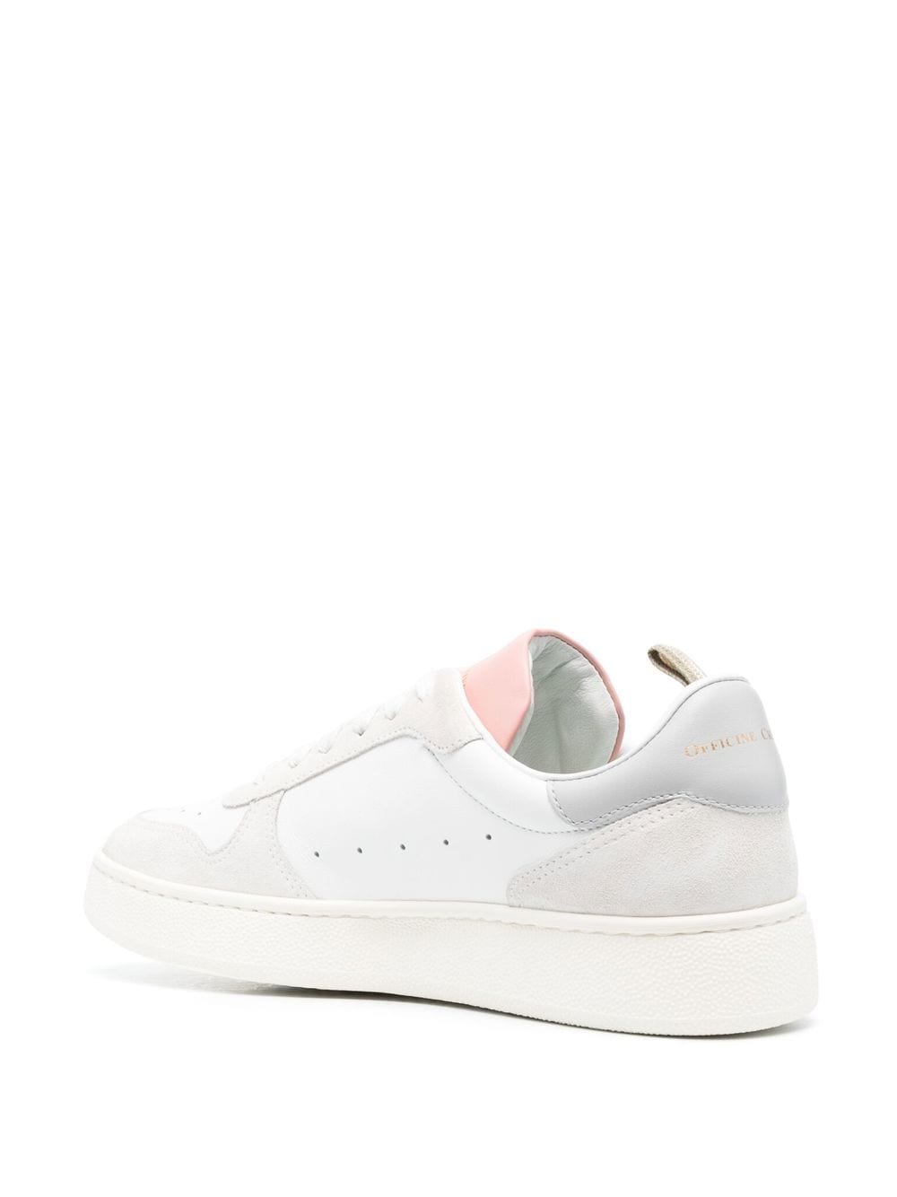 Shop Officine Creative Mower 110 Panelled Sneakers In White
