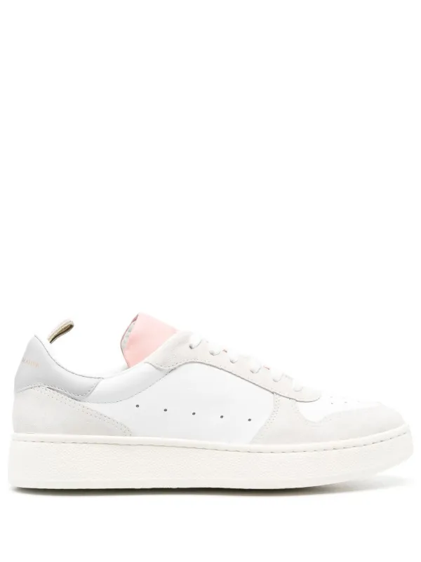 スニーカー Officine Creative \"Mower 110\" Sneakers Women's White Leather Sneakers: MOWER 110 – Officine Creative