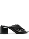 Officine Creative 65mm leather sandals - Black