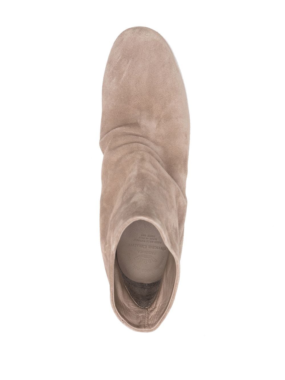Shop Officine Creative 60mm Suede Ankle Boots In Neutrals