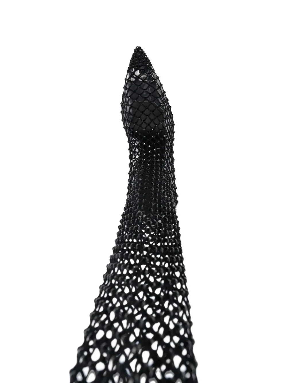  Le Silla Gilda Fishnet Thigh-high Boots - Black 