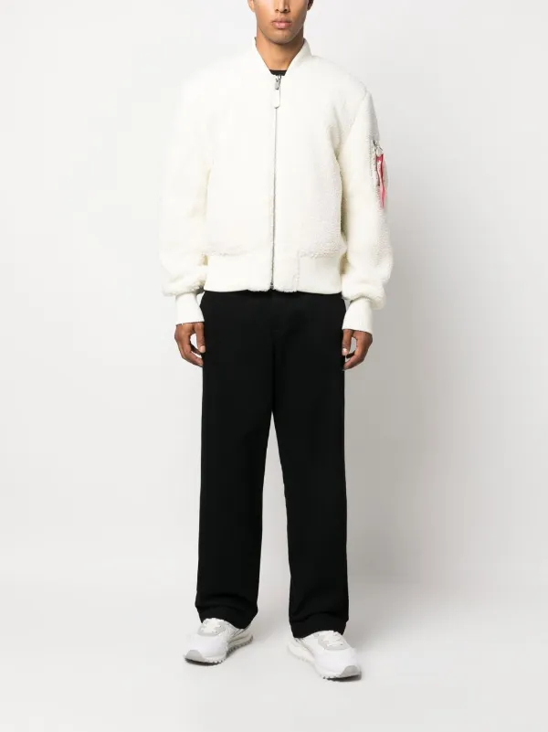 Alpha industries shop shearling bomber