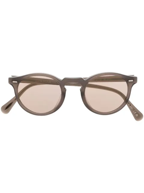 Oliver Peoples Gregory round-frame sunglasses