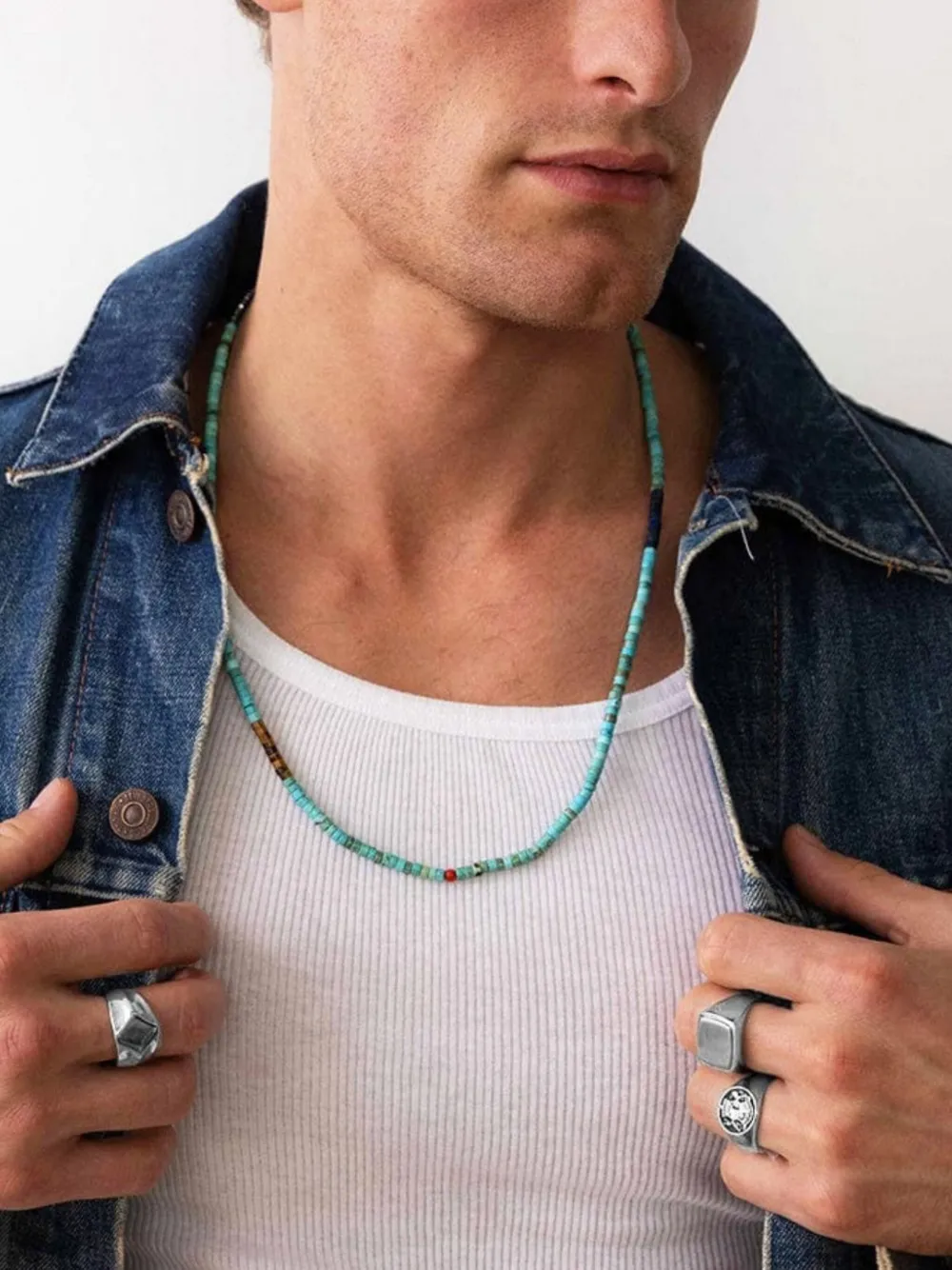 Heishi Beaded Necklace