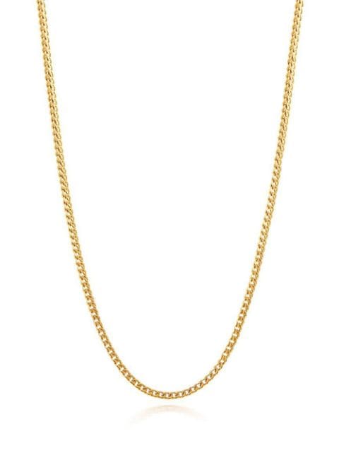 Nialaya Jewelry squared chain-link necklace
