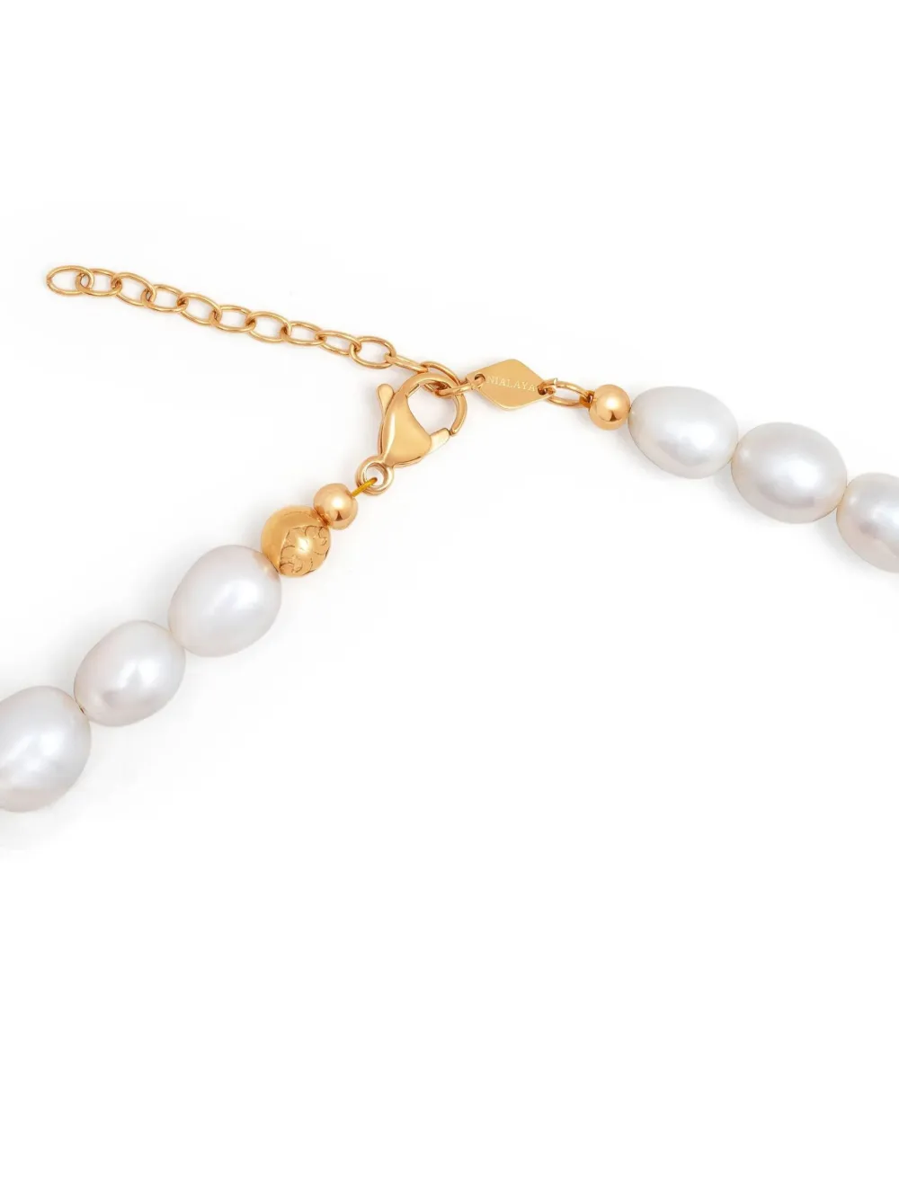 Smiley Face Pearl Necklace