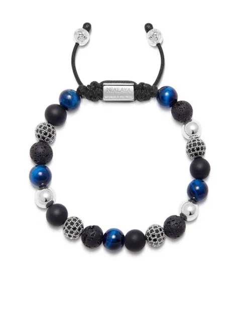 Nialaya Jewelry pulsera de cuentas de piedras