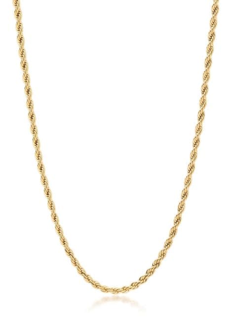 Nialaya Jewelry polished rope-chain necklace 