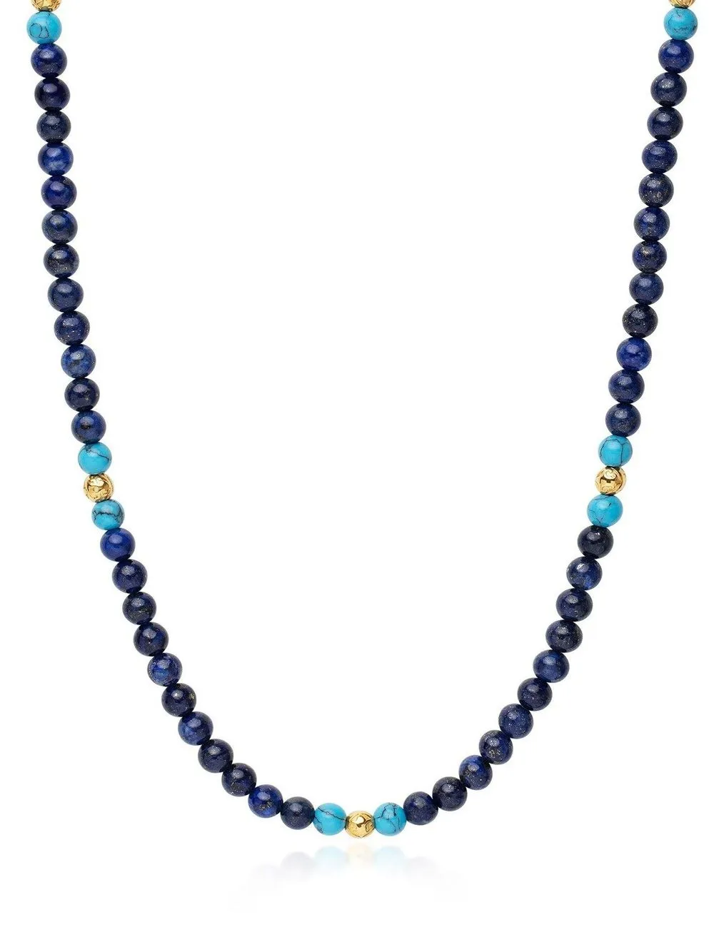 

Nialaya Jewelry stone beaded necklace - Blue